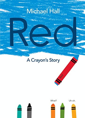 Five Books Red Crayon