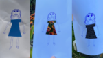 Notice the Good: Dressing Paper Cut Outs in Nature