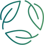 Three leaves in a circle